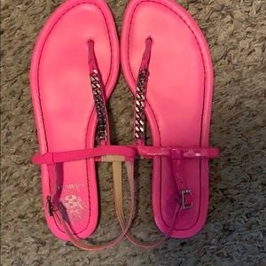 Vince Camuto hot pink sandals